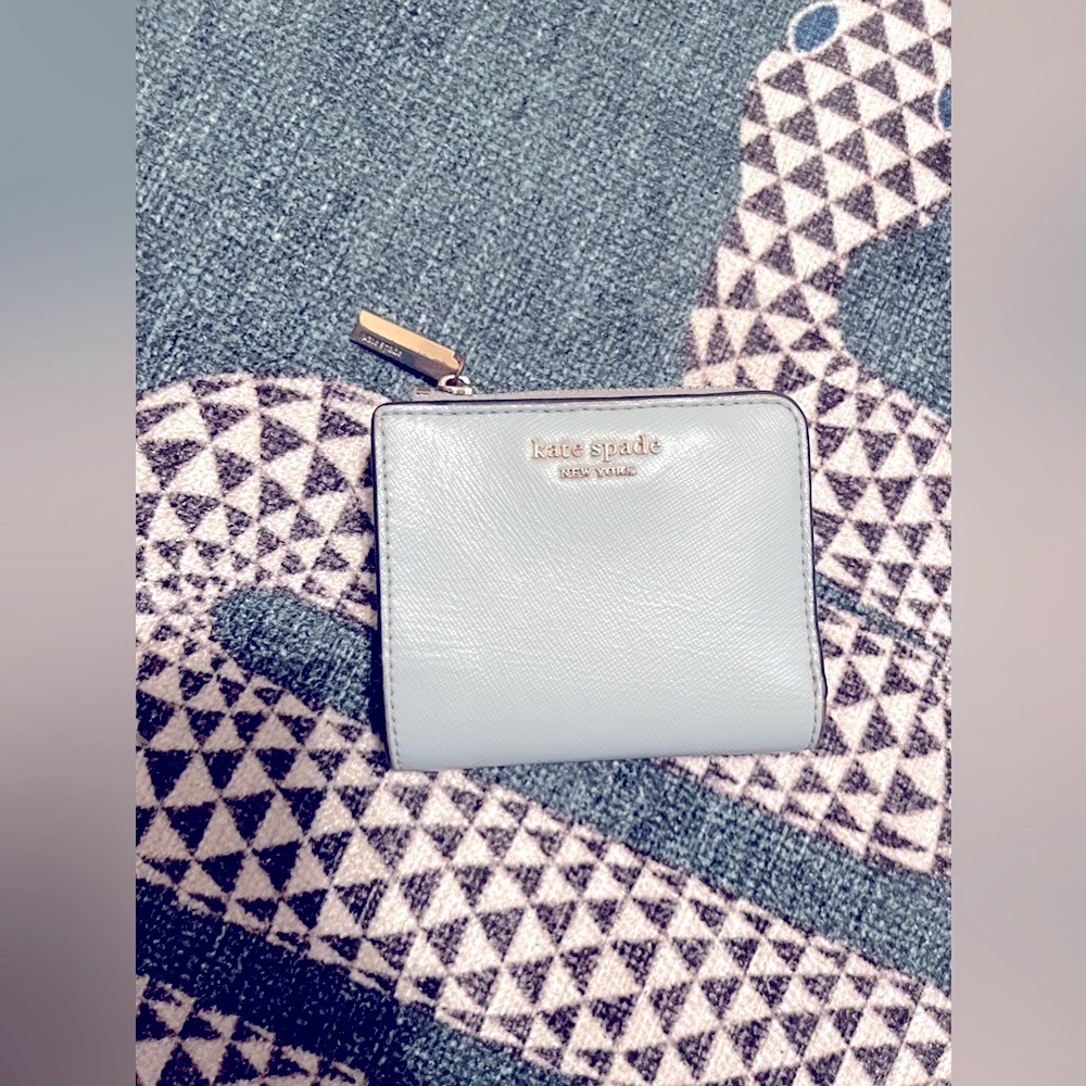 Mini Kate Spade Blue Wallet